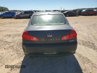 2006 Infiniti G35 with VIN JNKCV51F86M607665, listed as a Copart auction lot 76272444 with 189,453 mi miles and Salvage Title. Bid and sale history available at DreamBid. Image 6.