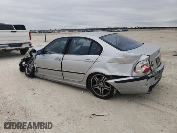 2001 BMW 3 Series 330i with VIN WBAAV53481FT00303, listed as a Copart auction lot 87118034 with 0 mi miles and Salvage Title. Bid and sale history available at carsss.com. Image 2.