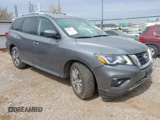 2019 Nissan Pathfinder S with VIN 5N1DR2MN4KC617293, listed as a IAAI auction lot 41785544 with 88,148 mi miles and . Bid and sale history available at DreamBid. Image 1.