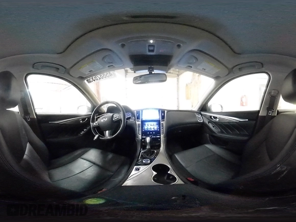 2015 Infiniti Q50 Sport with VIN JN1BV7AR5FM407039, listed as a Copart auction lot 45882655 with 99,813 mi miles and Salvage title. Bid and sale history available at DreamBid. Image 13.