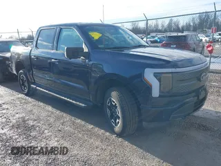 2023 Ford F-150 Lightning Pro with VIN 1FTVW1EL0PWG28578, listed as a IAAI auction lot 41647287 with 18,240 mi miles. Bid and sale history available at carsss.com. Image 1.