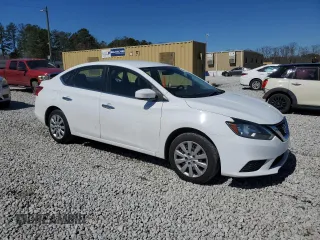 2019 Nissan Sentra SV with VIN 3N1AB7AP4KY206100, listed as a Copart auction lot 48016145 with 153,436 mi miles and Salvage Title. Bid and sale history available at carsss.com. Image 4.