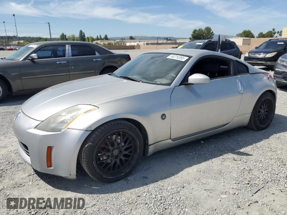 2003 Nissan 350Z Touring z VIN JN1AZ34EX3T016911, wystawiony jako Copart lot #54019395 z przebiegiem 163 228 mil mil oraz Czysty tytuł • Clean title. Historia ofert i sprzedaży dostępna na DreamBid. Obrazek 1.