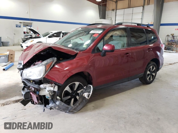 2017 Subaru Forester Premium with VIN JF2SJAEC0HH418202, listed as a Copart auction lot 49468265 with 126,792 mi miles and Salvage Title. Bid and sale history available at carsss.com. Image 1.