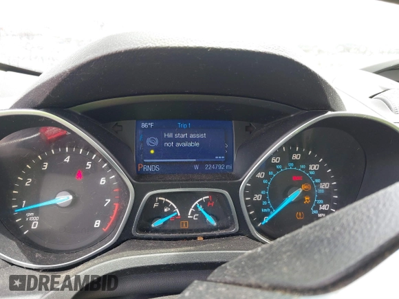 2014 Ford Escape S with VIN 1FMCU0F76EUB02632, listed as a IAAI auction lot 41868777 with 224,792 mi miles. Bid and sale history available at carsss.com. Image 7.