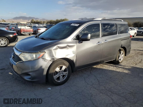 2016 Nissan Quest SL with VIN JN8AE2KP9G9150548, listed as a Copart auction lot 47546715 with 132,515 mi miles and Salvage Title. Bid and sale history available at DreamBid. Image 1.