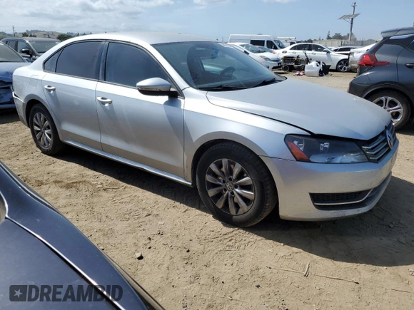 2012 Volkswagen Passat S with VIN 1VWAP7A39CC018594, listed as a Copart auction lot 54530385 with 232,311 mi miles and Salvage title. Bid and sale history available at DreamBid. Image 4.