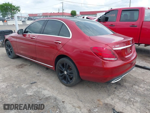 2016 Mercedes-Benz C 300 Luxury with VIN 55SWF4KB4GU147771, listed as a IAAI auction lot 42177724 with 63,107 mi miles and . Bid and sale history available at carsss.com. Image 3.