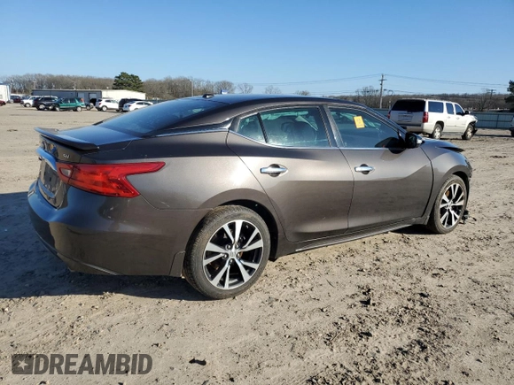 2016 Nissan Maxima SV z VIN 1N4AA6AP9GC406079, wystawiony jako Copart lot #43797805 z przebiegiem 139 039 mil mil oraz Szkoda całkowita • Salvage title. Historia ofert i sprzedaży dostępna na DreamBid. Obrazek 3.