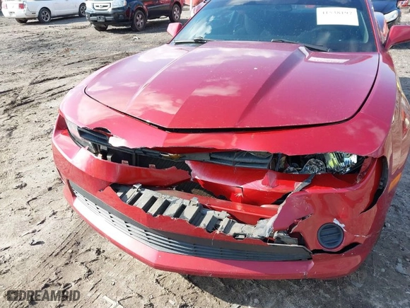 2015 Chevrolet Camaro LS with VIN 2G1FB1E34F9131193, listed as a IAAI auction lot 41538197 with 175102 miles. Bid and sale history available at carsss.com. Image 6.