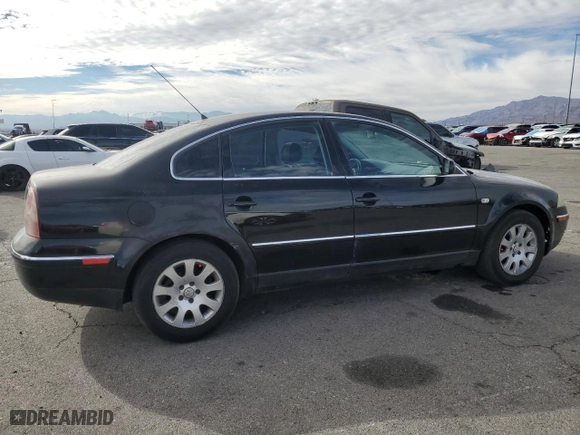 2003 Volkswagen Passat GLS with VIN WVWPD63BX3P113713, listed as a Copart auction lot 46002415 with 206,144 mi miles and Salvage Title. Bid and sale history available at carsss.com. Image 3.