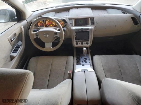 2007 Nissan Murano SL with VIN JN8AZ08T17W510555, listed as a Copart auction lot 46478495 with 144,265 mi miles and Salvage Title. Bid and sale history available at carsss.com. Image 8.