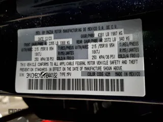 2024 Mazda CX-30 S Preferred with VIN 3MVDMBCM5RM644182, listed as a Copart auction lot 52551265 with 8,671 mi miles and Salvage Title. Bid and sale history available at DreamBid. Image 15.