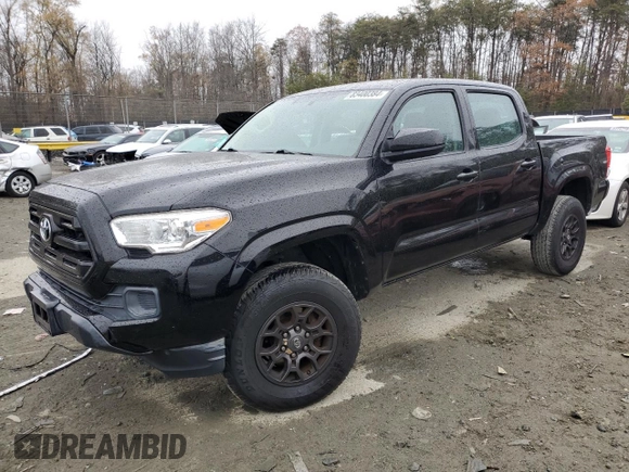 2016 Toyota Tacoma SR5 with VIN 5TFAX5GN2GX057719, listed as a Copart auction lot 83400384 with 71,676 mi miles and Salvage Title. Bid and sale history available at DreamBid. Image 1.