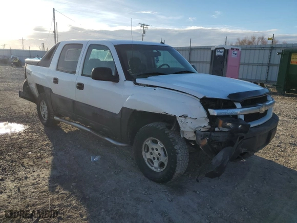 2005 Chevrolet Avalanche Z71 with VIN 3GNEK12Z55G140783, listed as a Copart auction lot 50069335 with 0 mi miles and Salvage Title. Bid and sale history available at carsss.com. Image 4.