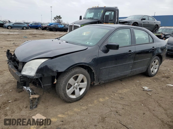 2007 Ford Fusion SE with VIN 3FAHP01147R263159, listed as a Copart auction lot 44643395 with 153,901 mi miles and Salvage Title. Bid and sale history available at carsss.com. Image 1.