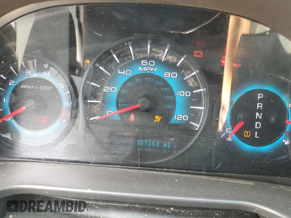 2012 Ford Fusion SEL with VIN 3FAHP0JA9CR232709, listed as a Copart auction lot 63460785 with 187,263 mi miles and Salvage title. Bid and sale history available at DreamBid. Image 9.