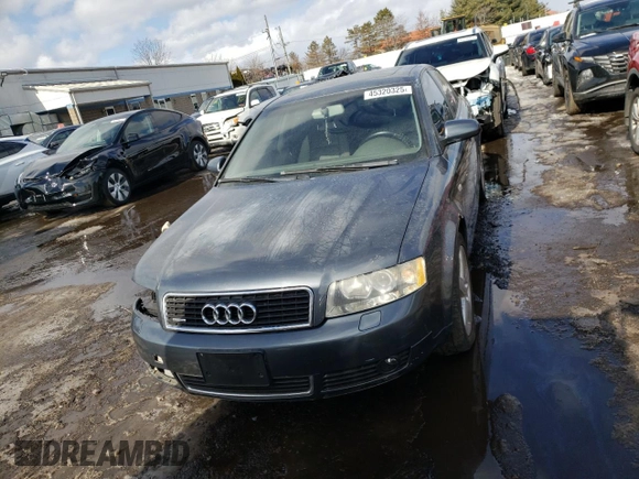 2005 Audi A4 1.8T SE with VIN WAULC68E95A106470, listed as a Copart auction lot 45320325 with 132,985 mi miles and Salvage Title. Bid and sale history available at carsss.com. Image 5.