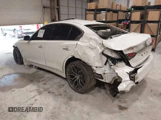 2018 Infiniti Q50 Sport z VIN JN1EV7AP5JM352872, wystawiony jako IAAI lot #42107252 z przebiegiem 81 889 mil mil oraz . Historia ofert i sprzedaży dostępna na DreamBid. Obrazek 3.