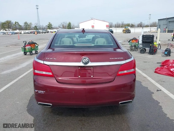 2016 Buick LaCrosse Leather with VIN 1G4GB5G32GF167288, listed as a IAAI auction lot 41811363 with 123,369 mi miles. Bid and sale history available at carsss.com. Image 16.