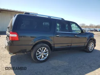 2015 Ford Expedition EL Limited with VIN 1FMJK2AT5FEF27137, listed as a Copart auction lot 52680145 with 113,414 mi miles and Salvage Title. Bid and sale history available at carsss.com. Image 3.