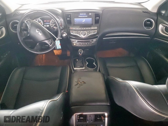 2020 Infiniti QX60 Luxe with VIN 5N1DL0MN4LC514463, listed as a Copart auction lot 58255765 with 117,709 mi miles and Salvage title. Bid and sale history available at DreamBid. Image 8.