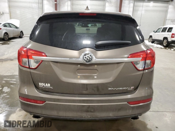 2016 Buick Envision Premium II with VIN LRBFXFSX8GD010358, listed as a Copart auction lot 85170884 with 144,452 mi miles and Salvage Title. Bid and sale history available at carsss.com. Image 6.