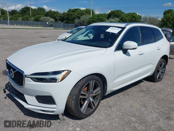 2021 Volvo XC60 Momentum with VIN YV4102DK6M1826828, listed as a IAAI auction lot 40603154 with 58,124 mi miles and . Bid and sale history available at DreamBid. Image 19.