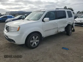 2014 Honda Pilot Touring z VIN 5FNYF4H9XEB004531, wystawiony jako Copart lot #53485675 z przebiegiem 53 747 mil mil oraz Szkody całkowita. Historia ofert i sprzedaży dostępna na DreamBid. Obrazek 1.