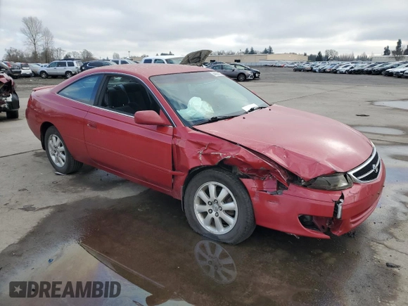 1999 Toyota Solara SE with VIN 2T1CG22P9XC224320, listed as a Copart auction lot 44603155 with 333,101 mi miles and Salvage Title. Bid and sale history available at DreamBid. Image 4.