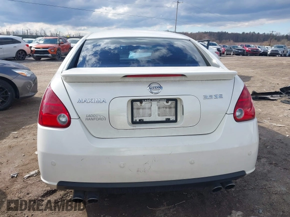 2007 Nissan Maxima SL with VIN 1N4BA41E27C855949, listed as a IAAI auction lot 41686253 with 145,698 mi miles and . Bid and sale history available at DreamBid. Image 16.