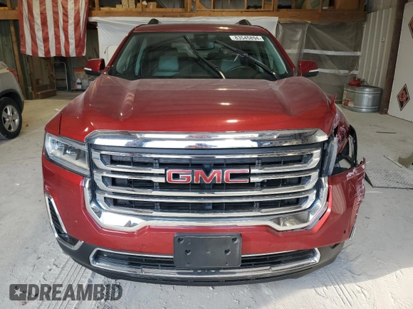 2021 GMC Acadia SLT with VIN 1GKKNMLS8MZ143489, listed as a Copart auction lot 83545894 with 34,427 mi miles and Salvage Title. Bid and sale history available at carsss.com. Image 5.