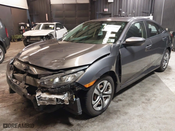 2016 Honda Civic Sedan LX with VIN 2HGFC2F56GH513325, listed as a IAAI auction lot 41972148 with 101,485 mi miles. Bid and sale history available at carsss.com. Image 2.