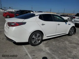 2014 Kia Optima Hybrid EX with VIN KNAGN4ADXE5073411, listed as a Copart auction lot 60672674 with 140,478 mi miles and Salvage Title. Bid and sale history available at carsss.com. Image 3.