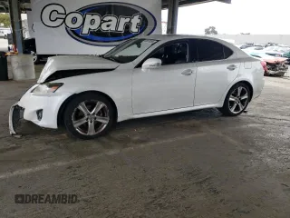 2013 Lexus IS 250 with VIN JTHBF5C29D5191006, listed as a Copart auction lot 63679295 with 96,298 mi miles and Salvage title. Bid and sale history available at DreamBid. Image 1.