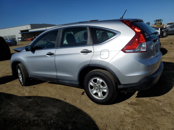 2013 Honda CR-V LX with VIN 3CZRM3H36DG711953, listed as a Copart auction lot 51794685 with 161,592 mi miles and Salvage Title. Bid and sale history available at carsss.com. Image 2.