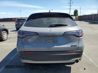 2024 Honda HR-V Sport with VIN 3CZRZ2H59RM752924, listed as a Copart auction lot 56989815 with 13,747 mi miles and Salvage title. Bid and sale history available at DreamBid. Image 6.