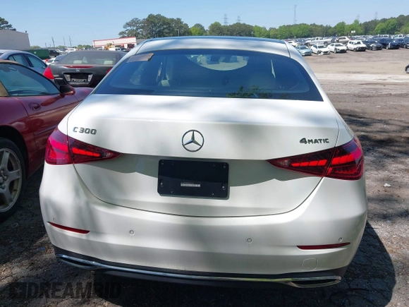 2022 Mercedes-Benz C 300 with VIN W1KAF4HB0NR043102, listed as a IAAI auction lot 42002594 with 31,612 mi miles and . Bid and sale history available at DreamBid. Image 16.