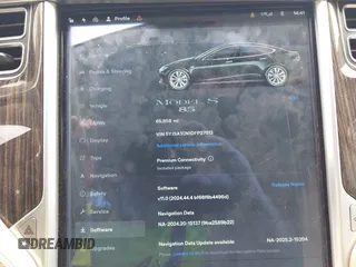 2013 Tesla Model S с VIN 5YJSA1CN1DFP27013, выставлен на аукционе IAAI как лот 42014212 с пробегом 65 858 миль миль и . История ставок и продаж доступна на DreamBid. Изображение 7.