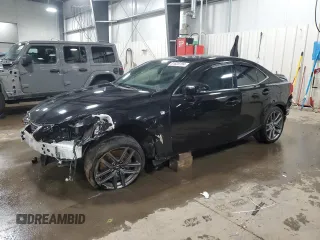 2015 Lexus IS 350 with VIN JTHCE1D29F5010035, listed as a Copart auction lot 81628184 with 121,441 mi miles and Salvage Title. Bid and sale history available at carsss.com. Image 1.
