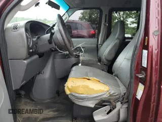 2008 Ford Econoline Passenger XL with VIN 1FMNE11W28DB28420, listed as a Copart auction lot 69724594 with 481,294 mi miles and Salvage Title. Bid and sale history available at DreamBid. Image 7.