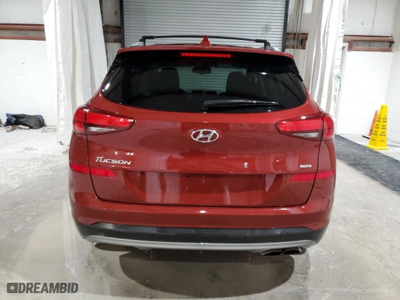 2020 Hyundai Tucson SEL with VIN KM8J3CAL7LU086146, listed as a Copart auction lot 52066105 with 121,334 mi miles and Salvage Title. Bid and sale history available at carsss.com. Image 6.
