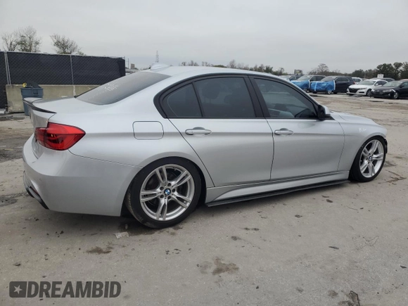 2016 BMW 3 Series 320i with VIN WBA8A9C55GK617904, listed as a Copart auction lot 42219425 with 134,937 mi miles and Salvage Title. Bid and sale history available at carsss.com. Image 3.