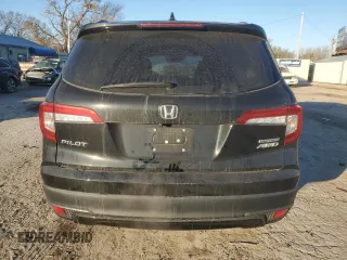 2021 Honda Pilot Special Edition with VIN 5FNYF6H25MB097665, listed as a Copart auction lot 82339324 with 64,509 mi miles and Salvage Title. Bid and sale history available at DreamBid. Image 6.