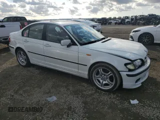 2004 BMW 3 Series 325i with VIN WBAAZ33454KP84385, listed as a Copart auction lot 41879615 with 140,811 mi miles and Salvage Title. Bid and sale history available at carsss.com. Image 4.