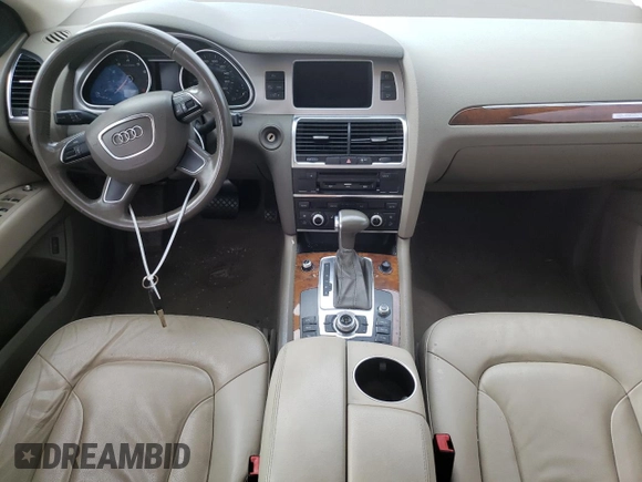 2014 Audi Q7 3.0T Premium with VIN WA1CGAFE5ED002578, listed as a Copart auction lot 65408924 with 99,000 mi miles and Salvage Title. Bid and sale history available at carsss.com. Image 8.