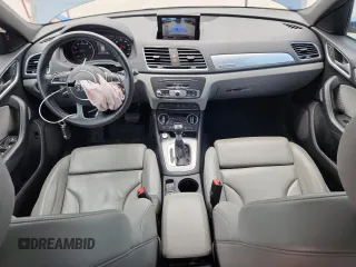 2018 Audi Q3 Premium Plus with VIN WA1JCCFS9JR014346, listed as a Copart auction lot 57994735 with 112,426 mi miles and Salvage title. Bid and sale history available at DreamBid. Image 8.