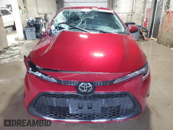 2022 Toyota Corolla LE with VIN 5YFEPMAE5NP314128, listed as a Copart auction lot 53477825 with 13,125 mi miles and Salvage Title. Bid and sale history available at DreamBid. Image 5.