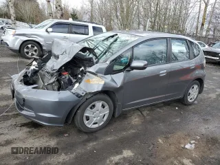2013 Honda Fit with VIN JHMGE8H3XDC076860, listed as a Copart auction lot 46718875 with 0 mi miles and Salvage Title. Bid and sale history available at carsss.com. Image 1.