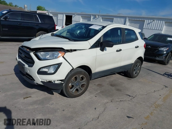 2020 Ford EcoSport S with VIN MAJ6S3FL6LC337367, listed as a IAAI auction lot 41892241 with 160,862 mi miles and . Bid and sale history available at DreamBid. Image 2.